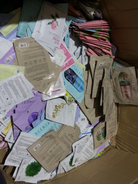100pcs Mixed Face Sheet Mask