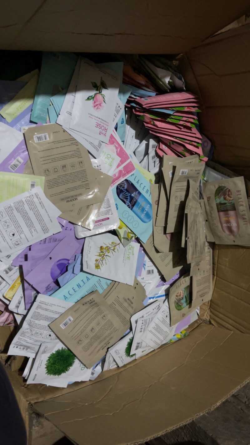 100pcs Mixed Face Sheet Mask