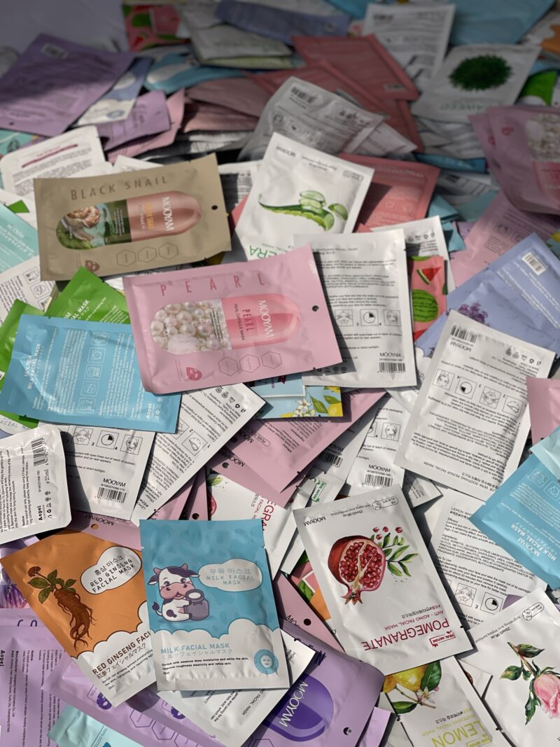 100pcs Mixed Face Sheet Mask - Image 2