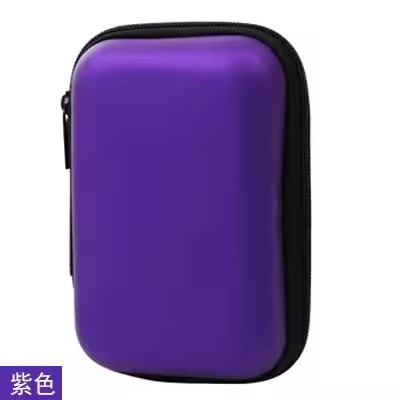 (Purple Color) Charger Storage Bag