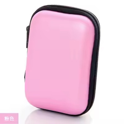 (Light purple Color) Charger Storage Bag
