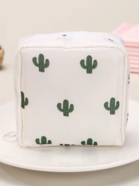 (Off White)Pad Storage Bag/Pouch