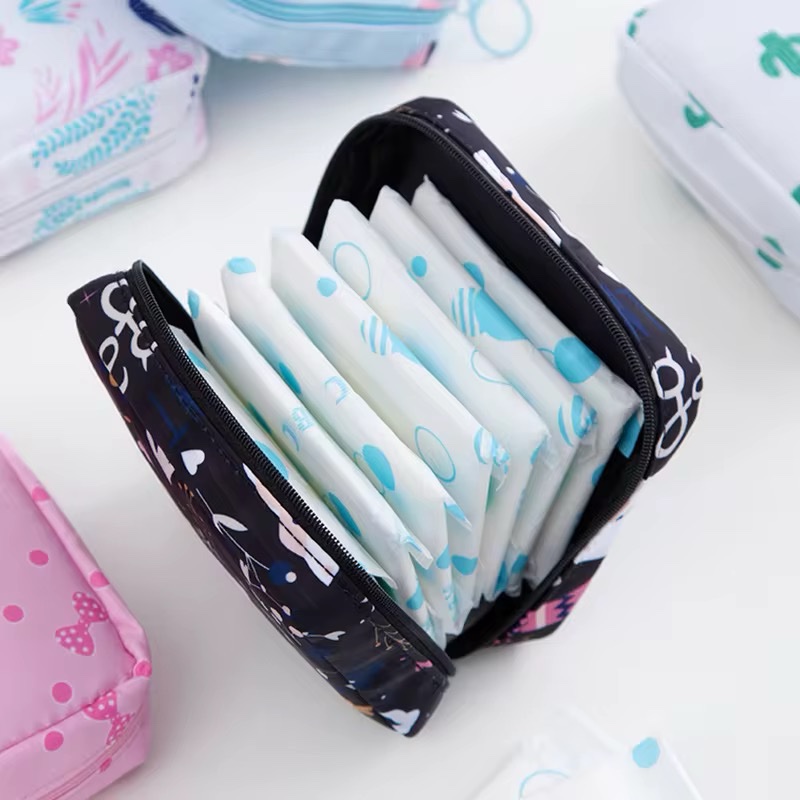 (Deep Blue)Pad Storage Bag/Pouch - Image 2