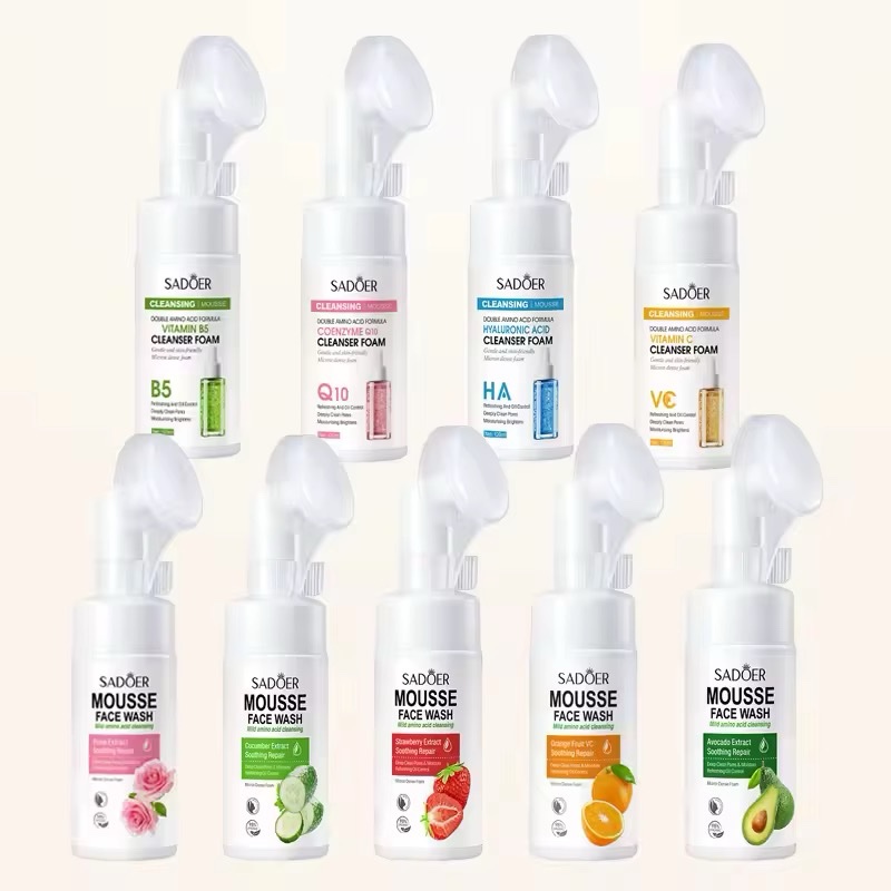Face cleaner mousse