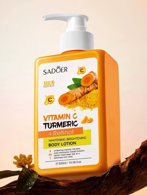 Vitamin C , Turmeric & Retinol Moisturizing Body Lotion