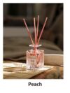 Peach Reed Diffuser With Aroma sticks