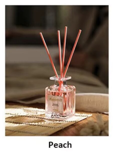Peach Reed Diffuser With Aroma sticks