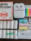 (Blue Color) Mini Printer