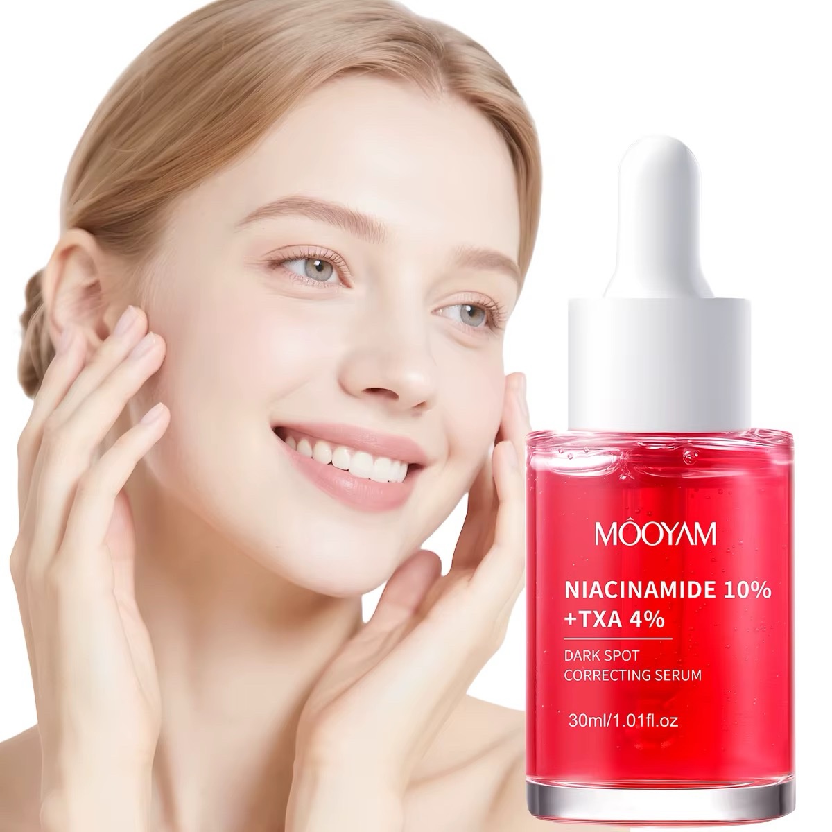 MÔOYAM Niacinamide 10% + TXA 4% Dark Spot Correcting Serum — 30ml - Image 5