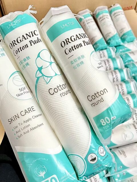 Organic Cotton Pads - 80pcs