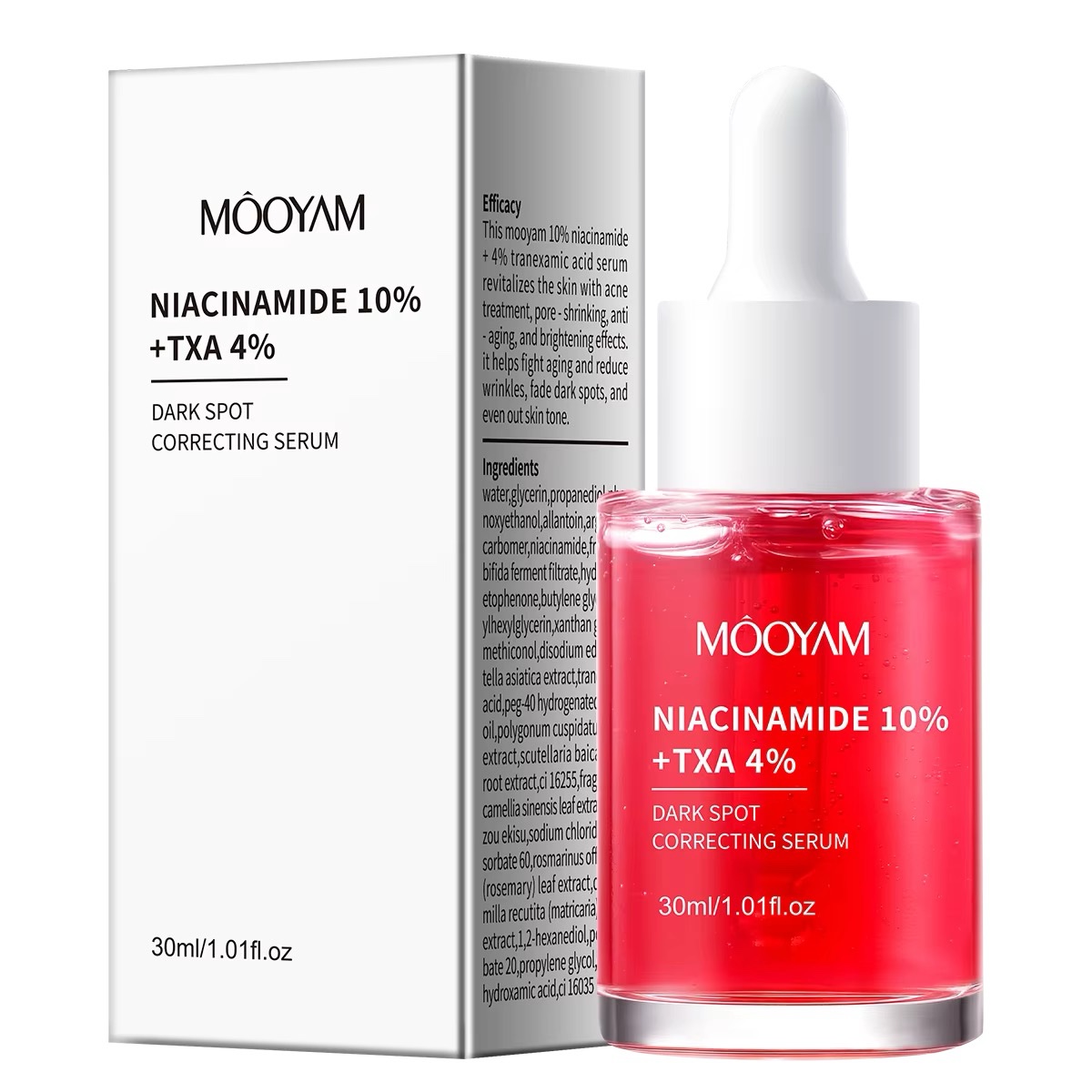 MÔOYAM Niacinamide 10% + TXA 4% Dark Spot Correcting Serum — 30ml