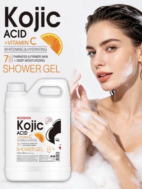 ROUSHUN Kojic Acid + Vitamin C Shower Gel 2000ml