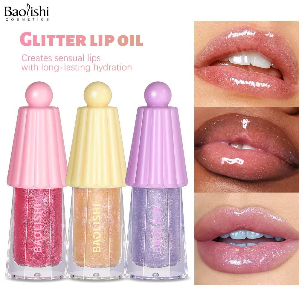 Pearlescent Jelly Lip Oil Gloss - Image 2