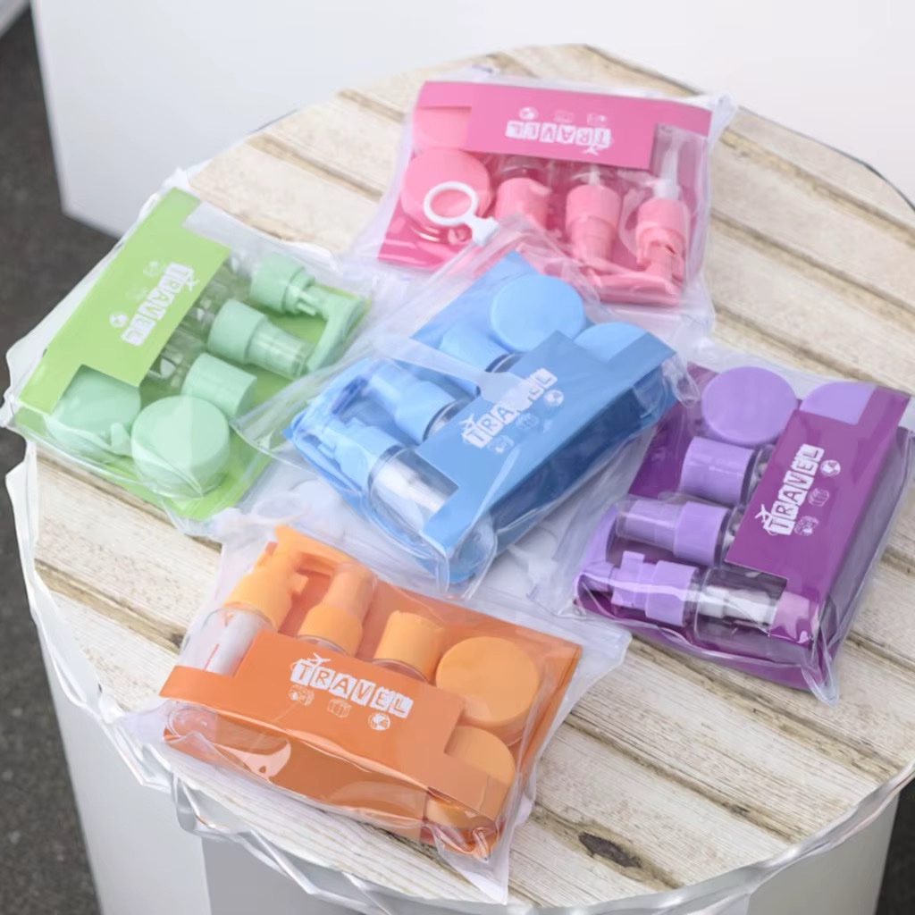 Portable 30ml Travel Cosmetic Bottle Set — 6 Pieces