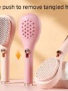 Retractable Hair Comb Scalp Massage Brush
